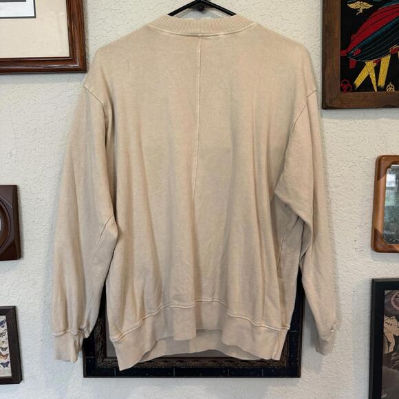 Hrt & Luv Brown Morgan Wallen Country Rodeo Western Sweatshirt Size Medium - Picture 5 of 6